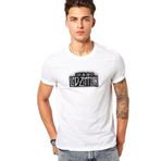 Qivi Led Zeppelin Baskılı Beyaz Erkek T-shirt