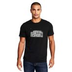 Qivi LED Zeppelin Baskılı Siyah Erkek Örme T-shirt