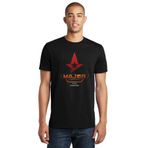 Qivi Major Cs Go 2 Champion Baskılı Siyah Erkek Örme T-shirt
