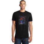 Qivi Metaallica Gran Rapids Metal Rock Müzik Baskılı Siyah Erkek Örme T-shirt