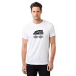 Qivi Monkeys Sheffield Suck It and See Baskılı Beyaz Erkek T-shirt