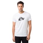 Qivi Motor Ride Clipart Flames Bike Baskılı Beyaz Erkek T-shirt