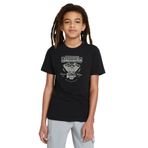 Qivi Motorcycls Baskılı Siyah Erkek Çocuk T-shirt