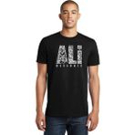 Qivi Muhammed Ali Write Boks Baskılı Siyah Erkek Örme T-shirt