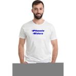 Qivi Phoenix Riders 2 Baskılı Beyaz Erkek T-shirt