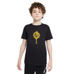 Qivi Pubg Kurukafa Tava Baskılı Siyah Unisex Çocuk T-shirt