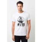 Qivi Pubg Pubg Baskılı Beyaz Erkek Örme Tshirt - XS