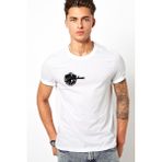 Qivi Pubg Sniper Ready Fire Erkek Beyaz Tshirt - L