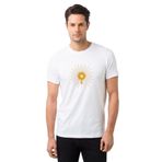 Qivi Pubg Tava Tavuk Baskılı Beyaz Erkek T-shirt