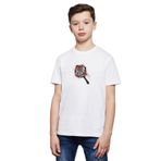 Qivi Pubg Winner Tava Baskılı Unisex Çocuk Beyaz T-shirt