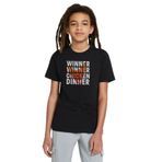 Qivi RF0495-COCTS Baskılı Siyah Erkek Çocuk T-shirt
