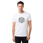 Qivi RF1169-ERKTS Linkin Park Baskılı Beyaz Örme Erkek T-shirt