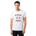 Qivi Riverdale El Royale Boxing Eskitme Baskılı Beyaz Erkek T-shirt