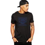Qivi Riverdale RHS Football Baskılı Siyah Erkek Örme T-shirt