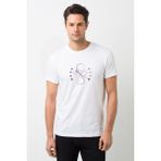 Qivi Sense8 Symbols Baskılı Beyaz Erkek T-shirt