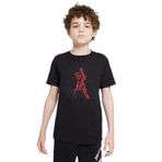Qivi SFK0491-COCTS Baskılı Erkek Çocuk Siyah Sweatshirt