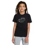 Qivi SFK0580-COCTS Tosbaa Beetle Caravan Karavan Baskılı Unisex Çocuk Siyah Sweatshirt