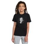 Qivi SFK0595-COCTS Baskılı Unisex Çocuk Siyah Sweatshirt