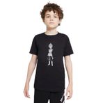 Qivi SFK0611-COCTS Baskılı Unisex Çocuk Siyah Sweatshirt