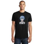 Qivi SFK0633ERKTS Anime One Punch Man Baskılı Siyah Örme Erkek T-shirt