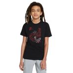 Qivi SFK0638-COCTS Baskılı Unisex Çocuk Siyah Sweatshirt