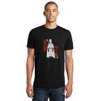Qivi SFK0648ERKTS Anime One Punch Man Baskılı Siyah Örme Erkek T-shirt