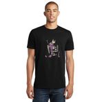 Qivi SFK0654ERKTS Anime One Punch Man Baskılı Siyah Örme Erkek T-shirt