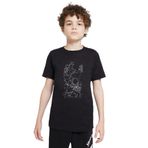 Qivi SFK0660-COCTS Baskılı Unisex Çocuk Siyah Sweatshirt