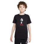 Qivi SFK0813-COCTS Baskılı Unisex Çocuk Siyah Sweatshirt