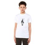 Qivi SFK0996KDNTS Black Veil Brides Chains Rock Music Baskılı Siyah Örme Kadın T-shirt
