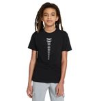 Qivi Silhouette Birds Of Prey Baskılı Unisex Çocuk Siyah T-shirt