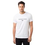Qivi Spectre 007 Baskılı Beyaz Erkek Örme T-shirt