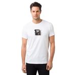 Qivi Stone Sour Baskılı Beyaz Erkek Örme T-shirt