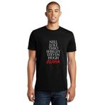 Qivi The Haunting Of Hill House Characters Name Baskılı Siyah Erkek Örme T-shirt