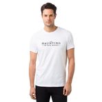 Qivi The Haunting Of Hill House Yazi Baskılı Beyaz Erkek Örme T-shirt