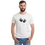 Qivi The Umbrella Academy Hello Goodbye Baskılı Beyaz Erkek Örme T-shirt