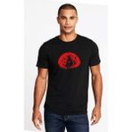 Qivi Uchiha Itachi Baskılı Siyah Erkek Örme T-shirt