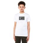 Qivi V Pink Floyd Dark Side Of Baskılı Beyaz Erkek Çocuk T-shirt