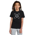 Qivi Veil Brides Group Logo Baskılı Unisex Çocuk Siyah T-shirt