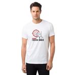Qivi Wınner Chicken Baskılı Beyaz Erkek Örme T-shirt