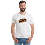 Qivi World Of Warcraft Cataclysm Baskılı Beyaz Erkek Örme T-shirt