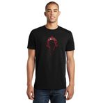 Qivi World of Warcraft Horde She Baskılı Siyah Erkek Örme T-shirt