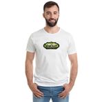 Qivi World Of Warcraft Legion World Of Baskılı Beyaz Erkek Örme T-shirt