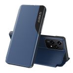 QIWEIQING HONOR 200 Lite 5G Kılıf ile Uyumlu, Kitap Stili Şeffaf Görünüm Penceresi Açılır Katlanabilir Destek Çubuğu PC Kabuğu PU Deri Darbeye Dayanıklı Manyetik Flip Cover HONOR 200 Lite 5G için.