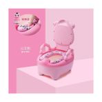 Qixun Çocuklar Için Taşınabilir Plastik Lazımlık - Pembe (Yurt Dışından)
