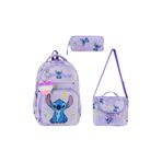 QL ACCESSORY Stich 3lü set İlk Okul Çantası