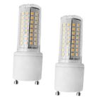QLEE 12W Okuma Ampulu GU24 Baz 3000K Sıcak Beyaz Büküm Kilidi 120W Yatak Odası Lambası İçin Ekvivalent 2 Pin Ampulu Dimmable Pin Based 2 Pack