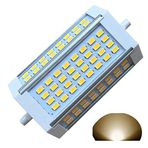 QLEE R7s Kısılabilir Ampul J118 Led 118mm 30w Eşdeğer 300w Halojen Akkor Ampul Sıcak Işık 3000k Ac220v 3000lm Çift Uçlu J Led Projektör Zemin Ayakta Işık Sıcak Işık