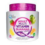 Qlife Adult Multivitamin Guarana Gummies 60 Çiğnenebilir Tablet Vitamin