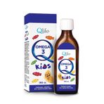Qlife Omega 3 Kids Portakal Aromalı 150 ml Balık Yağı